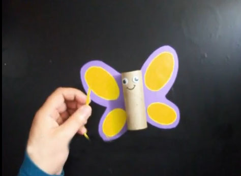 6 - Decora la mariposa
