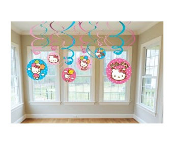Decoración de Hello Kitty para baby shower
