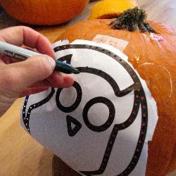 Paso 1: Cómo decorar una calabaza de Halloween