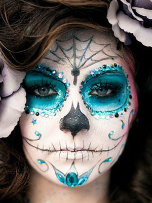 Maquillaje de Halloween: calaveras mexicanas | Ideas | Fiestas y  celebraciones