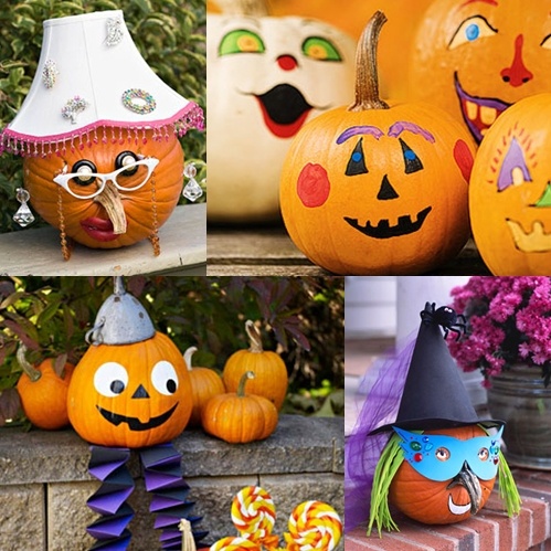 Ideas para decorar calabazas de Halloween