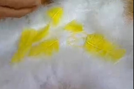 Paso 5: Utiliza plumas amarillas