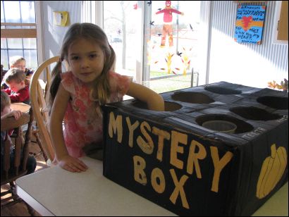 Juego de Halloween "Mistery Box"