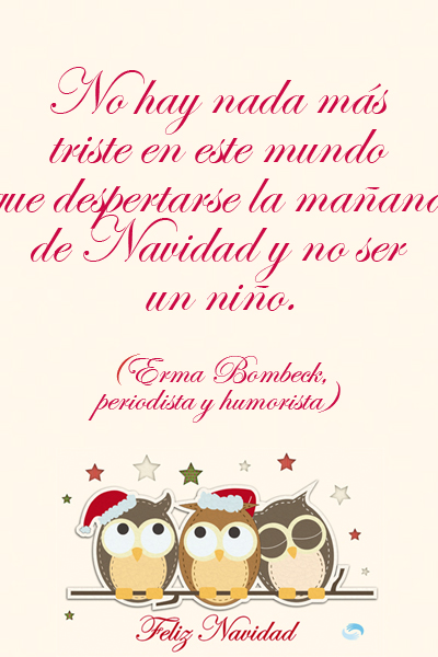 Frases de Navidad célebres - Erma Bombeck