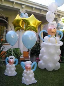 Ideas de decoración para un baby shower católico